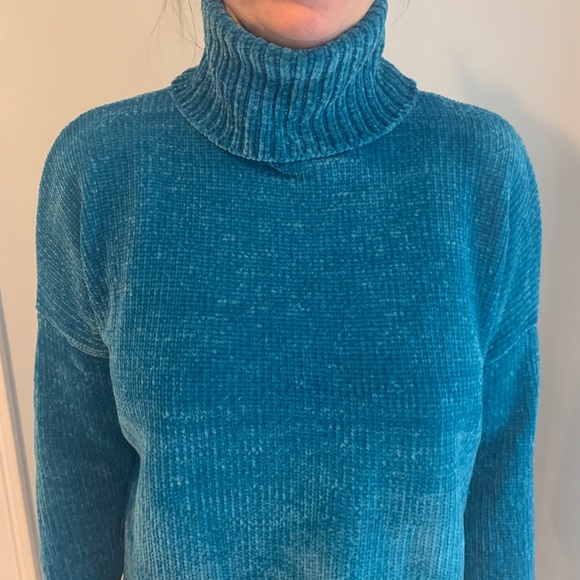 Lovers + Friends Lime Geneva Chenille Sweater XS - Picture 5 of 8